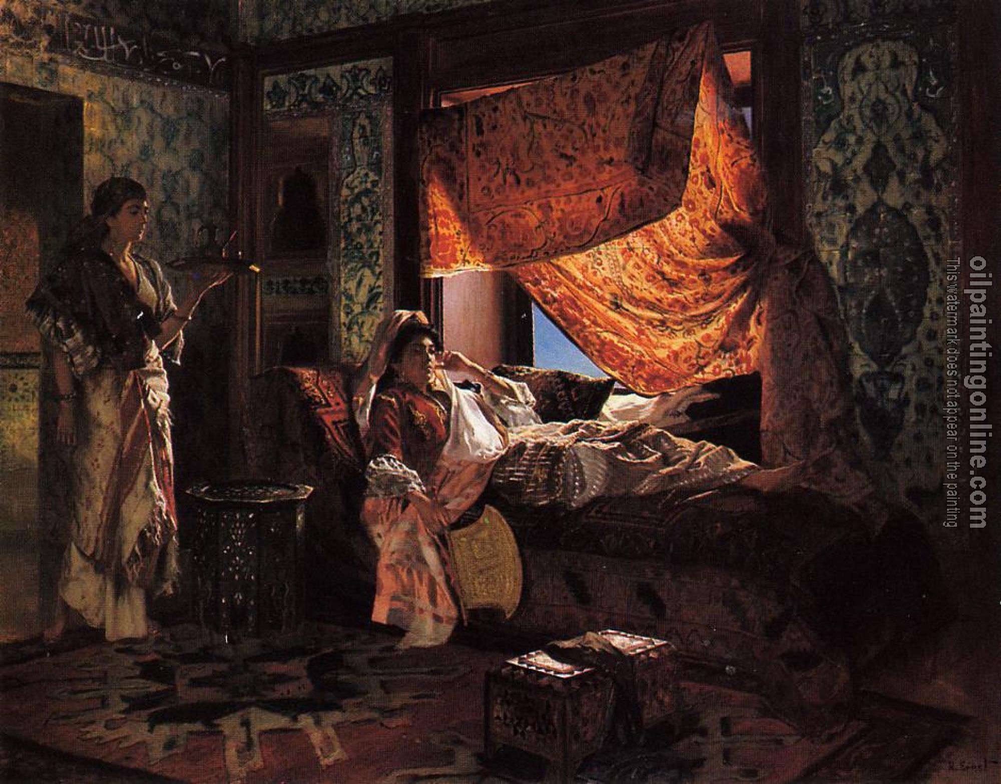 Ernst, Rudolf - A Moorish Interior